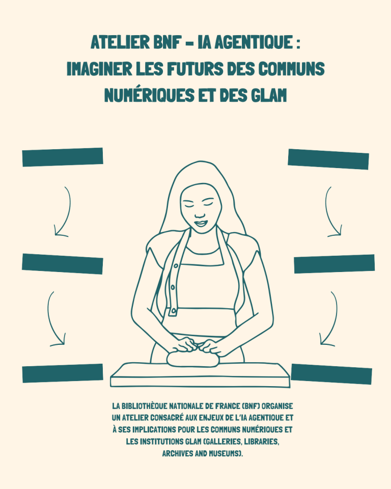 atelier bnf – ia agentique imaginer les futurs des communs numériques et des glam